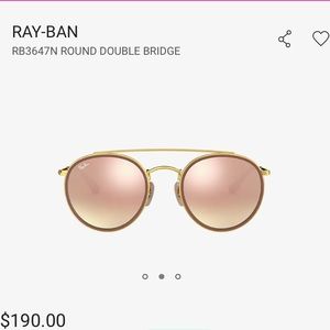 Ray-ban Round copper/gold sunglasses